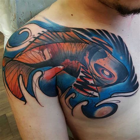 Interesting Koi Fish Tattoo - Best Tattoo Ideas Gallery