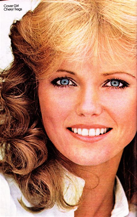 Cheryl Tiegs Cover Girl March 1980 | Cheryl tiegs, Cheryl teigs, Hair
