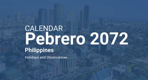 february  calendar philippines