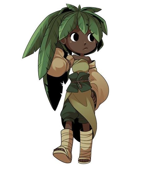 Leaf Hair: | Fantasy character design, Character design, Mascot design