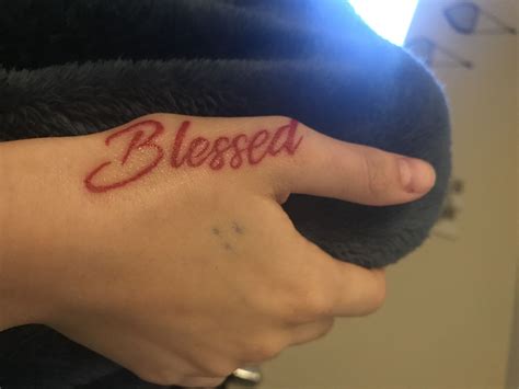blessed tattoo ideas 8