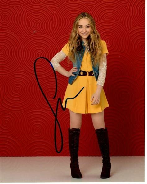 Sabrina Carpenter Signed Autographed 8x10 Photograph - Etsy