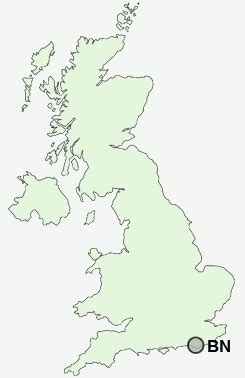 uk postcode map
