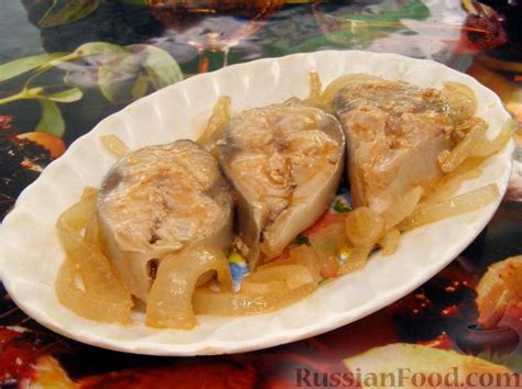 Скумбрия маринованная, рецепты на RussianFood.com: 37 рецептов ...