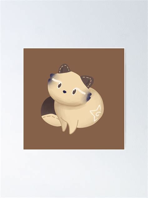 "Sayu tanuki" Poster for Sale by Mintcy | Redbubble