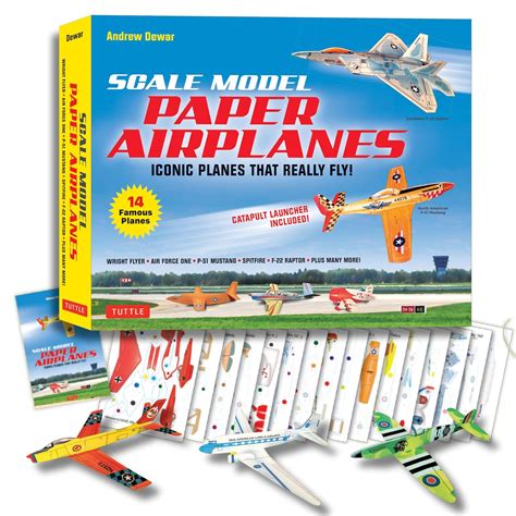 Scale Model Paper Airplanes Kit: Iconic Planes That Really Fly