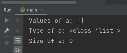 python create empty list  code eyehunts