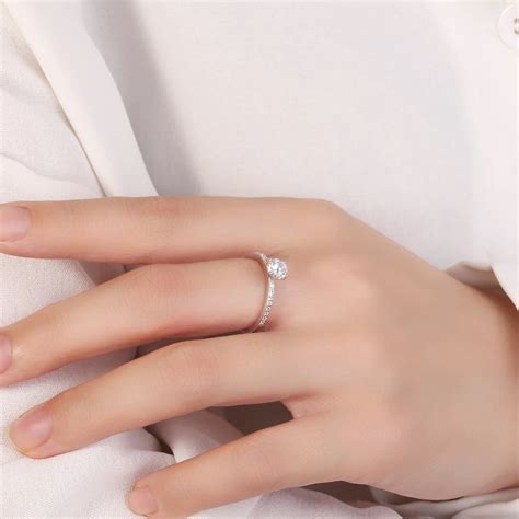 Женское составное кольцо из серебра 925 пробы | AliExpress