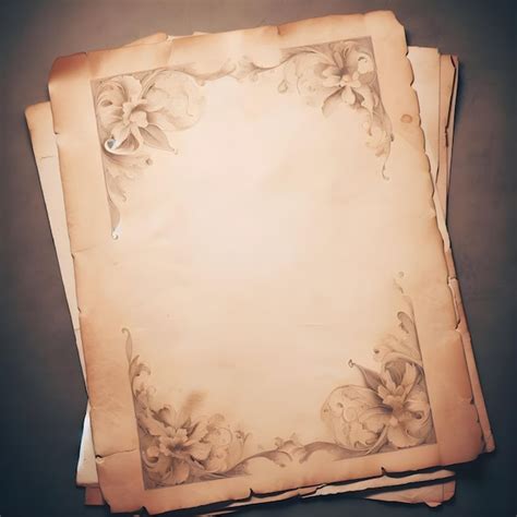 Premium AI Image | parchment