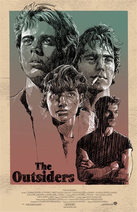 The Outsiders - Movie Poster on Behance