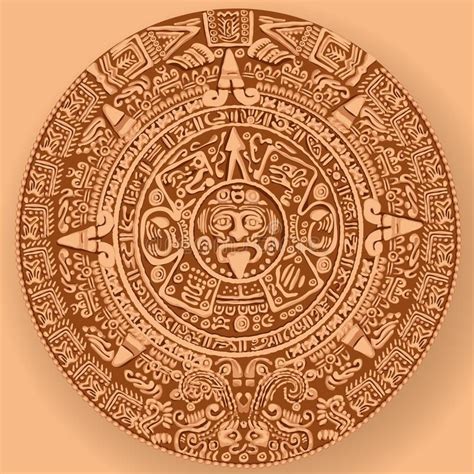 Mayan Calendar Stock Vector