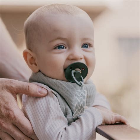 BIBS Pacifier Clip - Blush/Ivory - Clip Art Library