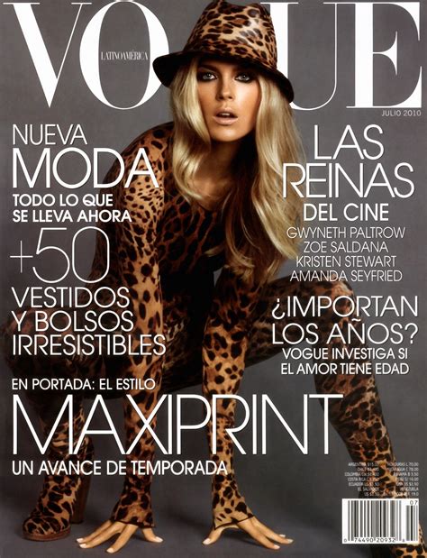 Shannan Click Throughout the Years in Vogue | Fashion magazine cover
