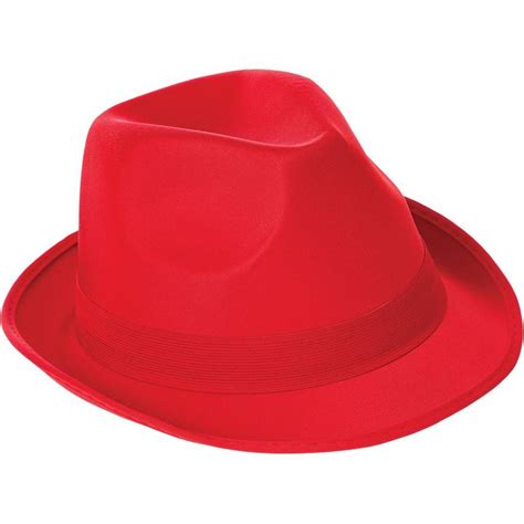 Red Fedora, 10in x 5in | Party City