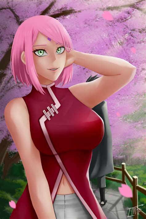 Sakura Haruno Fanart by IMFF on DeviantArt