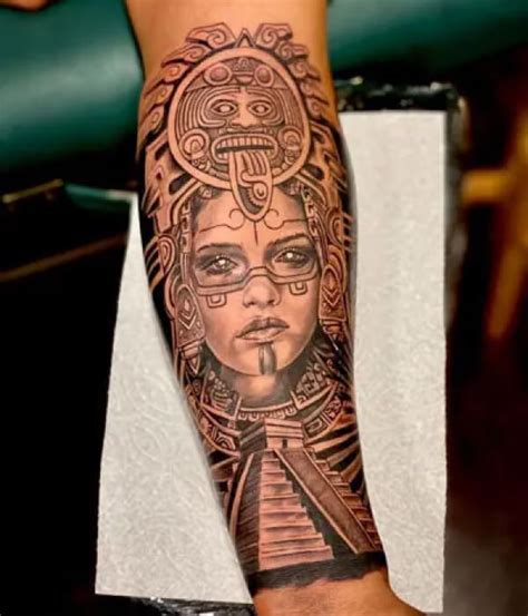 45 Mind-Blowing Aztec Tattoo Meaning Design & Ideas