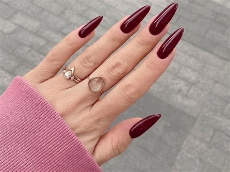Unha Cor Cereja Decorada - Unhas | Cor Cereja | Inspiração | Unhas decoradas | Cereja | Unhas ...