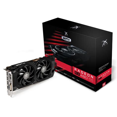 Placa de vídeo - AMD Radeon RX 480 (4GB / PCI-E) - XFX HS BP XXX ...
