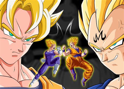 goku  vegeta  wallpapers top  goku  vegeta  backgrounds