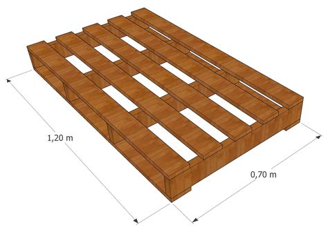 Palete de Pinus Tratado - Medidas: [120 cm x 70 cm x 13 cm] - Pensemadeiras