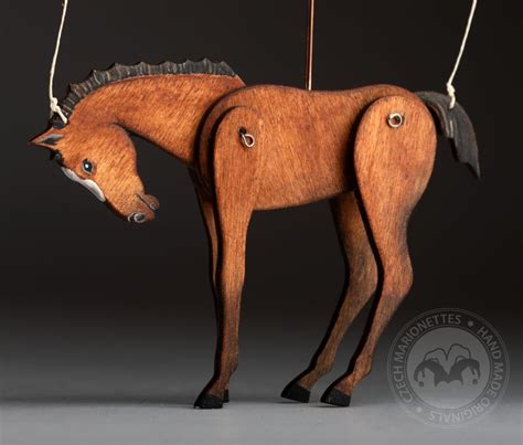 Foal - Wooden Decorative Marionette | Marionettes.cz