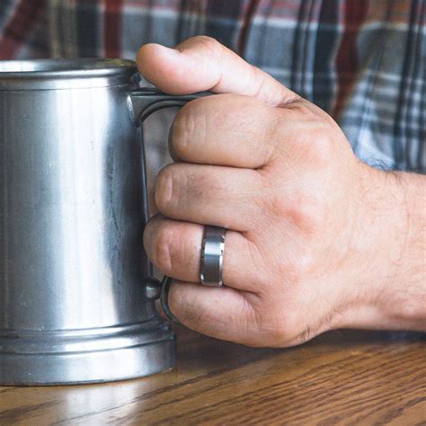 Shop Mens Wedding Rings & Bands - Manly Bands