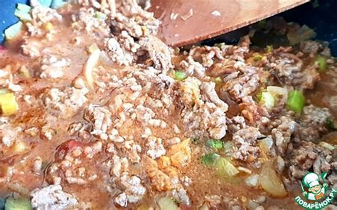 Соус из мясного фарша – кулинарный рецепт