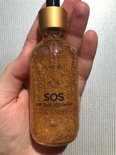 Сыворотка для лица Pepit Ra Sos Gold 24k - «Сыворотка с частичками ...