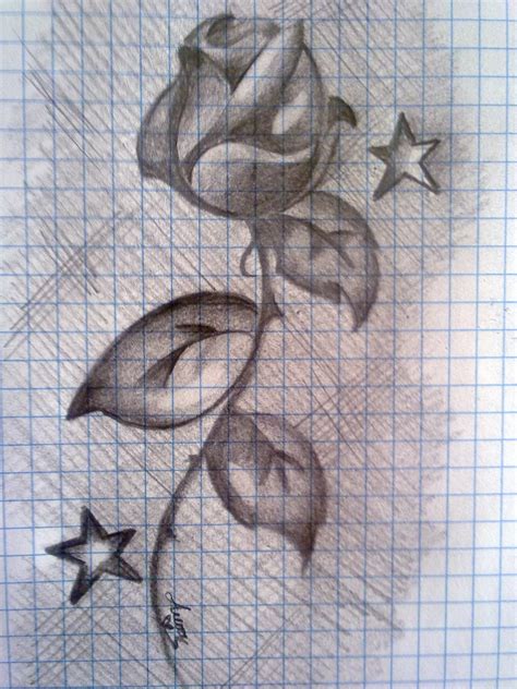 Imagenes de rosas para dibujar a lapiz - Imagui