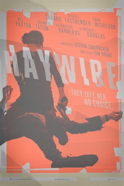 Haywire Movie Poster - Fonts In Use