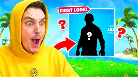 lazarbeam icon series fortnite skin reveal  season  youtube