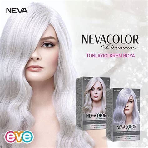 Neva Premium Set Saç Boyası Gümüş Gri ve Gri Ombre Saç Modelleri # ...