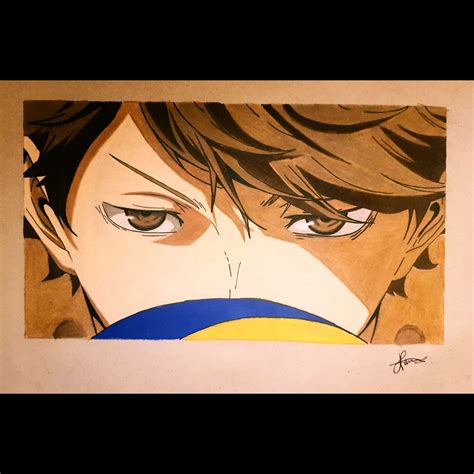 A drawing of oikawa let me know what you think : r/haikyuu