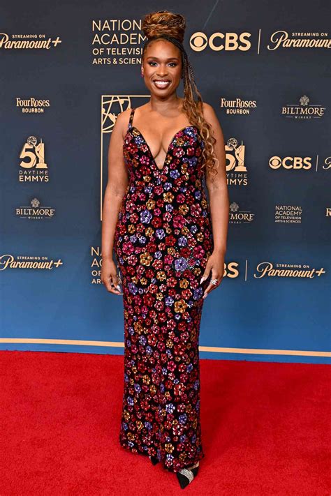 Jennifer Hudson Wears Sparkling Gown to Daytime Emmys 2024