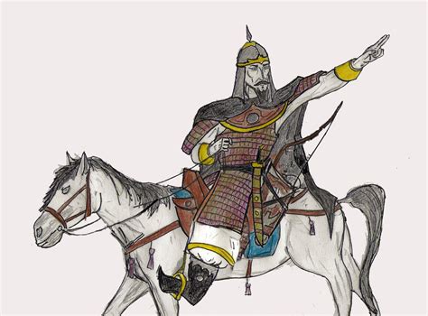 Chinggis Khan and... cape? by TheJackmeister on DeviantArt