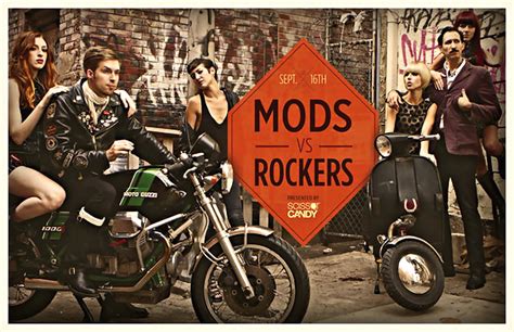 Mods vs Rockers - Philly - Inazuma café racer