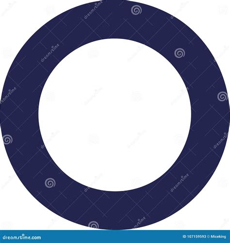circle bold outline cartoon vector cartoondealercom