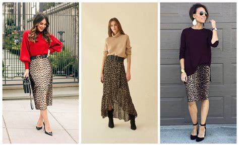 С чем носить леопардовую юбку? — BurdaStyle.ru