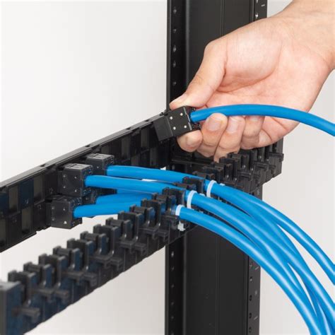 CAT6A UTP Patch Panel with 24 Ports and 1 RMS | ICC