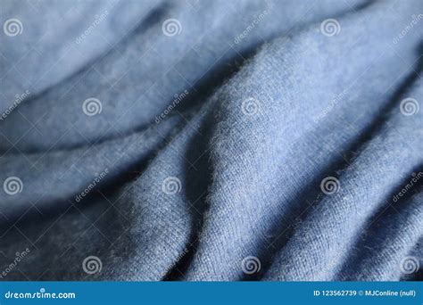 Blue Cashmere Fabric Closeup Stock Image - Image of grow, fabrics: 123562739