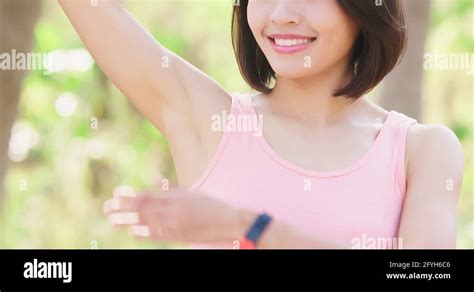 woman underarm hair stock  footage hd   video clips alamy