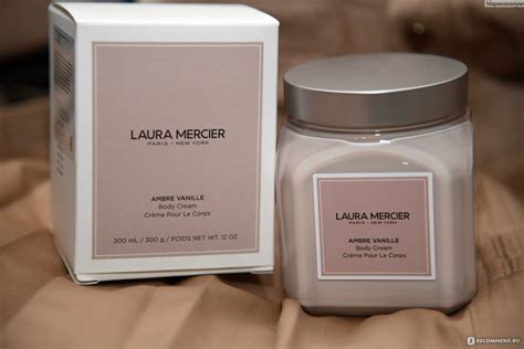 Крем-суфле для тела Laura Mercier ambre vanillé soufflé body crème ...