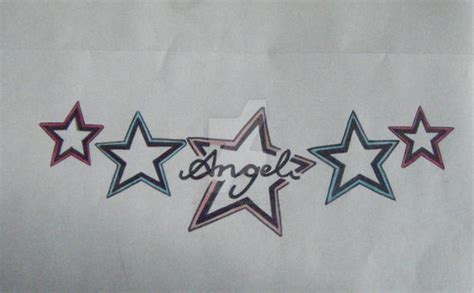 Angel Star Tattoo 2 by MadeByJanine on DeviantArt