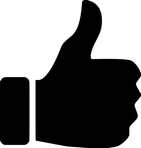 SVG > up thumb top finger - Free SVG Image & Icon. | SVG Silh