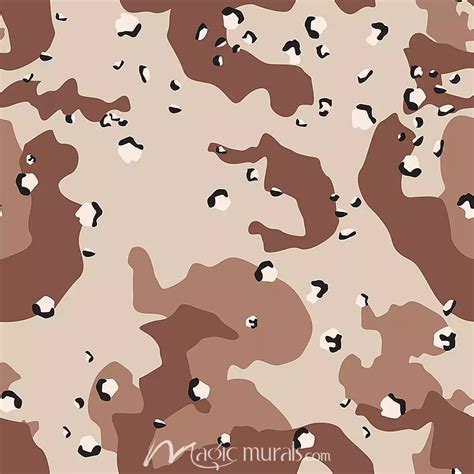 Desert Camouflage Wallpaper Wall Mural by Magic Murals