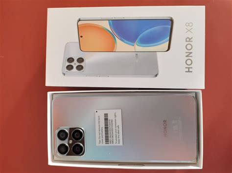 Mobitel HONOR X8 128GB, Titanium silver, garancija, osiguranje