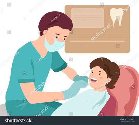 Pediatric Dentist Medicine Doctors Office Stock Vector (Royalty Free ...