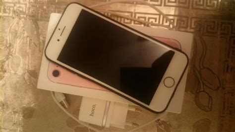 Продам Айфон 7 на 32гб iPhone 7 на 32гб цвет Rose gold оригинал не реф ...