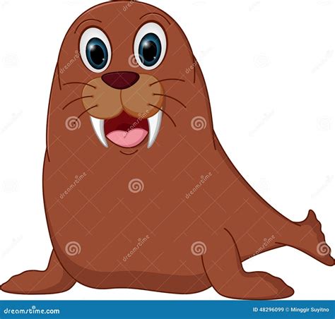 Walrus Cartoon Illustration | CartoonDealer.com #47880138