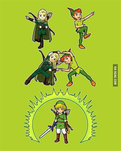 The truth about zeld.. LINK! The truth about link! - 9GAG